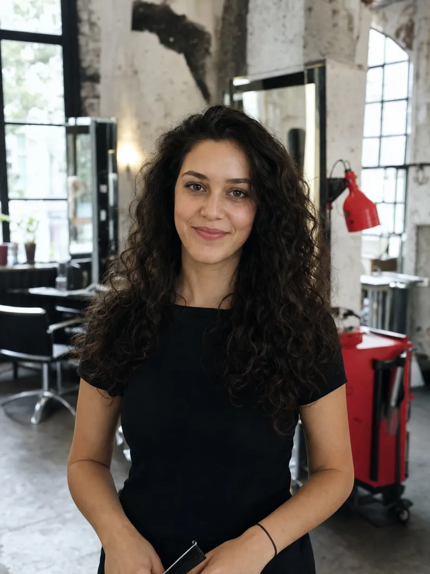 Mira, Balayage & Locken
